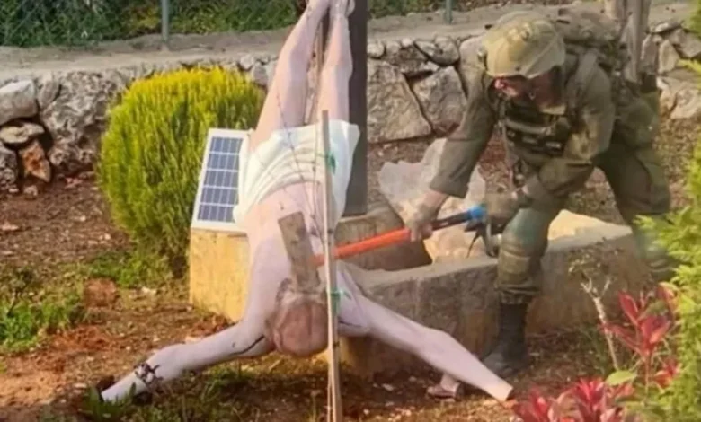 Τιμωρήθηκαν-οι-Ισραηλινοί-στρατιώτες-που-βανδάλισαν-άγαλμα-του-Ιησού-στον-νότιο-Λίβανο