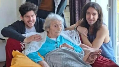 Μίκης-Θεοδωράκης:-Η-σύζυγός-του,-Μυρτώ-Αλτίνογλου,-έγινε-101-ετών-–-Το-πάρτι-γενεθλίων