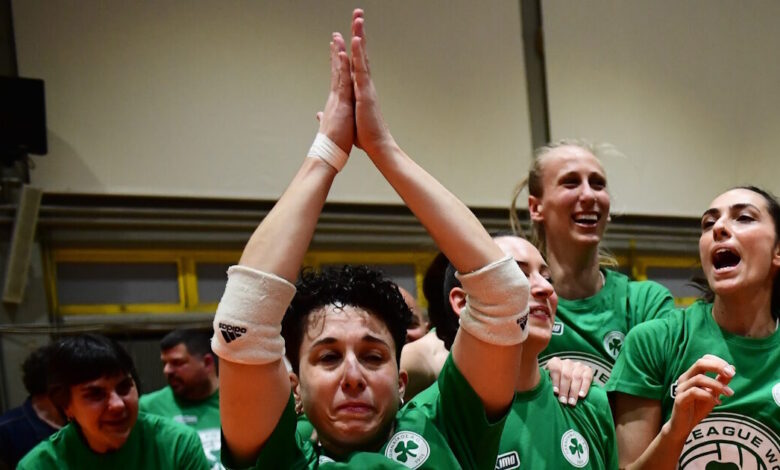 Παναθηναϊκός:-Η-Πέννυ-Ρόγκα-δάκρυσε-για-την-κατάκτηση-της-volley-league-και-έστειλε-μήνυμα-για-την-επόμενη-σεζόν