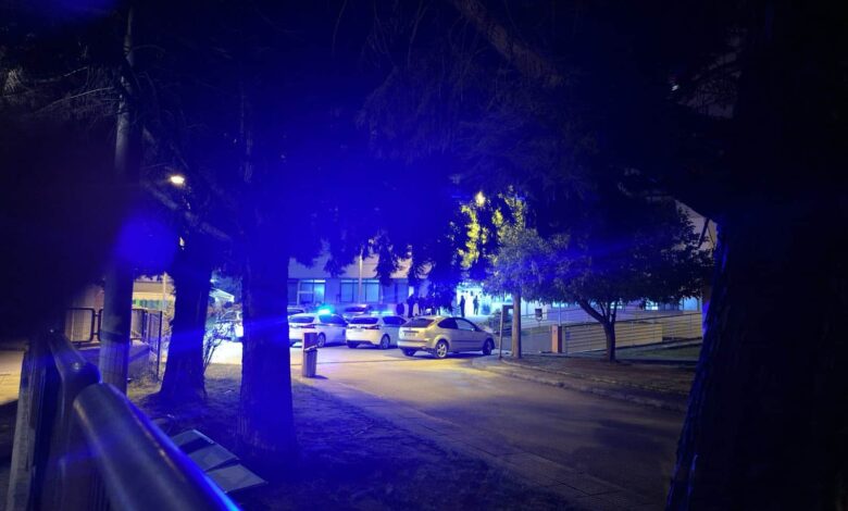 Ισχυρή-αστυνομική-δύναμη-στο-Νοσοκομείο-Τρικάλων