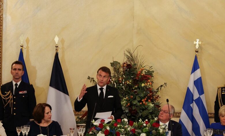 Μακρόν:-«Η-Ευρώπη,-χωρίς-την-Ελλάδα,-δεν-θα-ήταν-η-Ευρώπη»