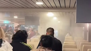 «Άνοιξαν-οι-ουρανοί»-μέσα-στο-πλοίο-«Νήσος-Σάμος»-αφού-τσιγάρο-που-άναψε-επιβάτης-ενεργοποίησε-το-σύστημα-πυρόσβεσης