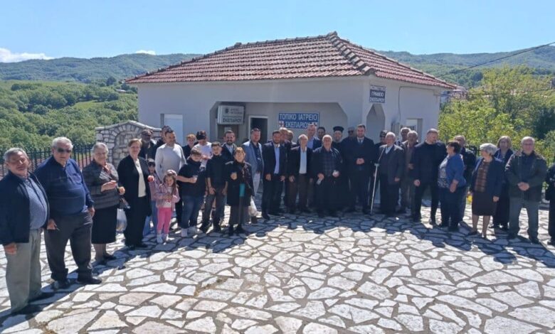 Σκεπάρι:-Παραδόθηκαν-Κοινοτικό-Γραφείο-και-Ιατρείο