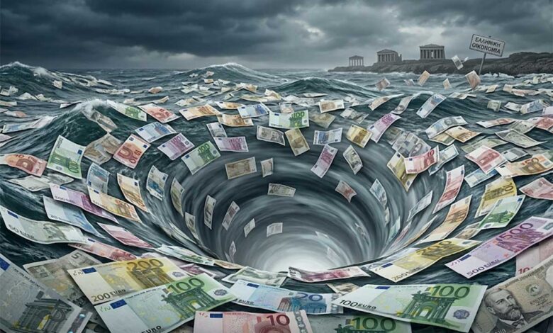 Η-«μαύρη-τρύπα»-της-ελληνικής-οικονομίας