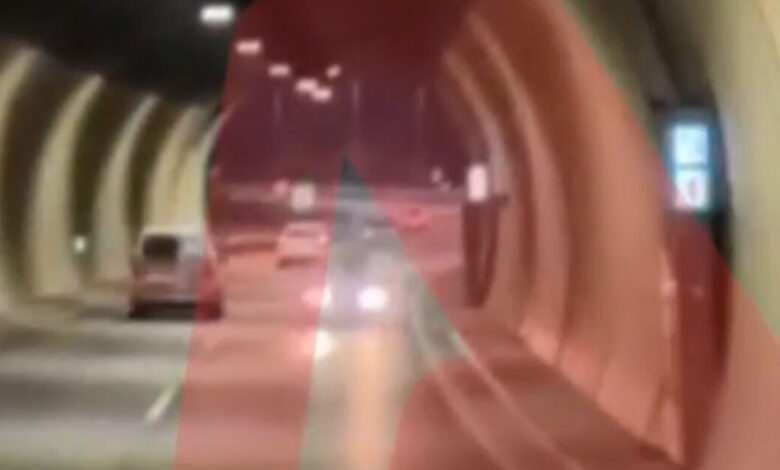 Εθνική-Οδός-Πατρών-–-Πύργου:-Πανικός-με-οδηγό-που-πήγαινε-με-την-όπισθεν-μέσα-σε-σήραγγα