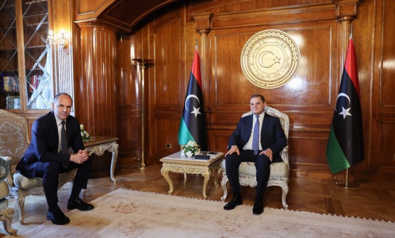Επιθυμία-για-ενίσχυση-των-διμερών-σχέσεων-εξέφρασε-στη-Λιβύη-ο-Γεραπετρίτης