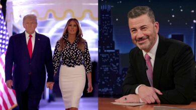 «Λάμπει-σαν-μέλλουσα-χήρα»:-Ο-κωμικός-Τζίμι-Κίμελ-απάντησε-στις-εκκλήσεις-του-ζεύγους-Τραμπ-να-απολυθεί