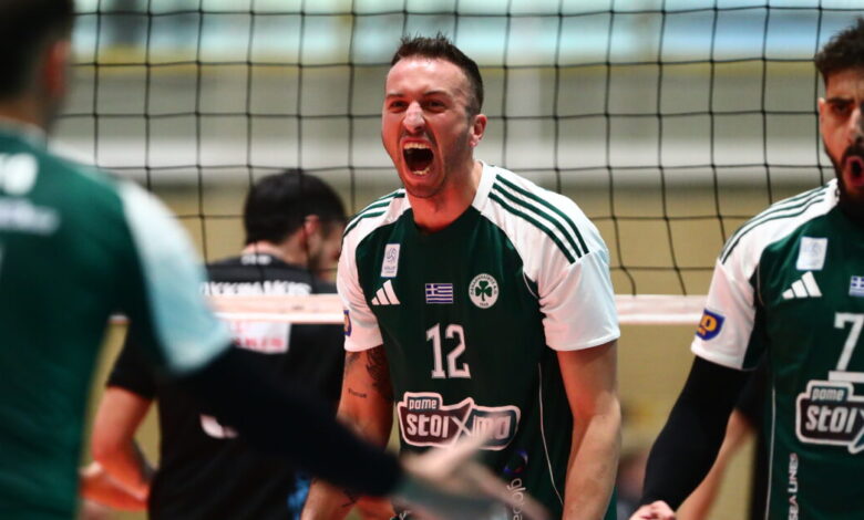 Παναθηναϊκός-–-ΠΑΟΚ-3-2:-Οι-πράσινοι-πήραν-τη-ματσάρα-και-έκαναν-το-2-1-στους-τελικούς-της-volley-league
