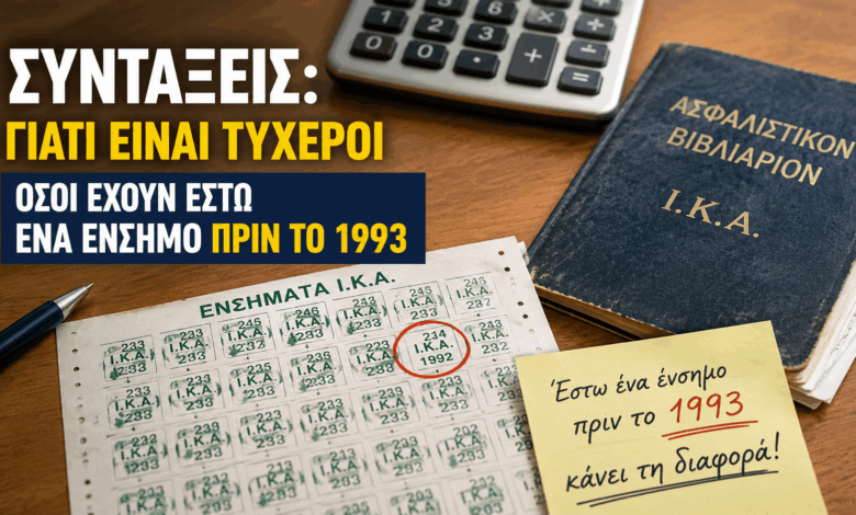 Συντάξεις:-«Κλειδί»-ένα-ένσημο-πριν-το-1993