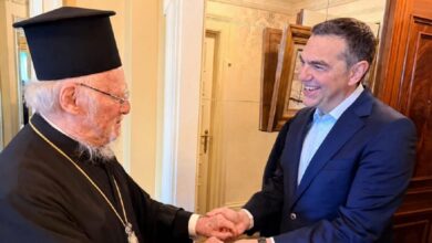 Ο-Τσίπρας-συναντήθηκε-με-τον-Πατριάρχη-Βαρθολομαίο-–-Συζήτησαν-τις-διεθνείς-εξελίξεις
