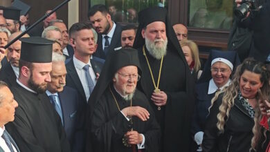 Ο-Βαρθολομαίος-στο-«Ιωνικό-Κέντρο»,-παρών-και-ο-Ιερώνυμος-στο-συγκινητικό-φινάλε-της-πατριαρχικής-επίσκεψης-στην-Ελλάδα