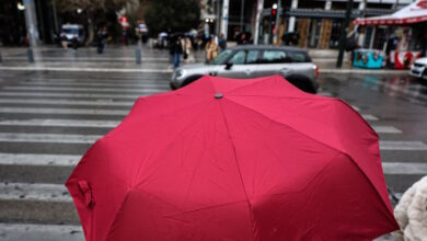 Καιρός-αύριο:-Βροχές-και-καταιγίδες-στα-βόρεια,-η-θερμοκρασία-έως-τους-28-βαθμούς-Κελσίου-–-Αναλυτική-πρόγνωση