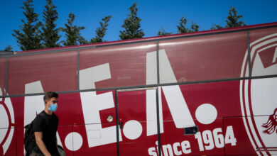 Τροχαίο-ατύχημα-για-την-Κ19-της-ΑΕΛ-novibet:-Το-πούλμαν-της-ομάδας-συγκρούστηκε-με-ΙΧ-στο-δρόμο-για-την-Αθήνα