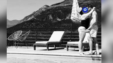 Δανάη-Μπάρκα:-Το-γλυκό-φιλί-με-τον-Φάνη-Μπότση-δίπλα-στην-πισίνα-–-Το-ζευγάρι-είναι-full-in-love