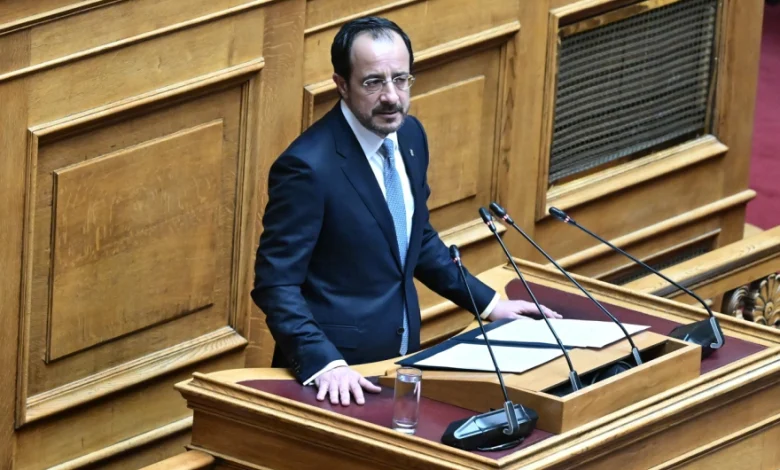 Ομιλία-Χριστοδουλίδη-στην-ελληνική-βουλή-(video)