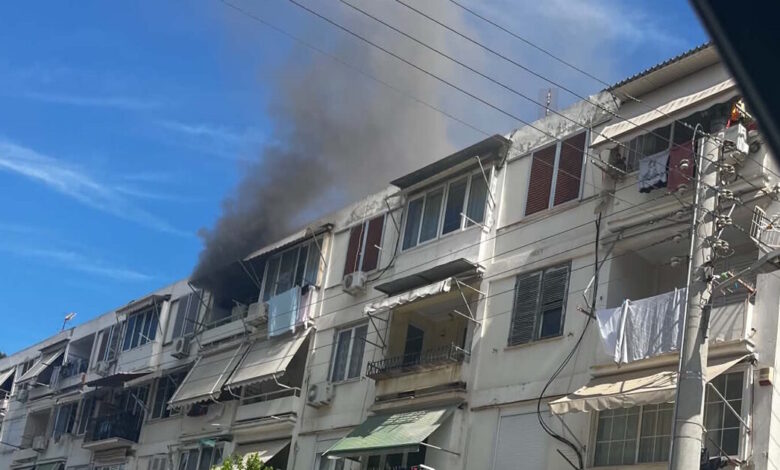 Ταύρος:-Φωτιά-σε-διαμέρισμα-3ου-ορόφου