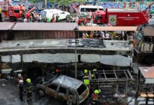 Ταϊλάνδη:-Τρένο-συγκρούστηκε-με-λεωφορείο,-αυτοκίνητα-και-μηχανές-–-8-νεκροί-και-32-τραυματίες