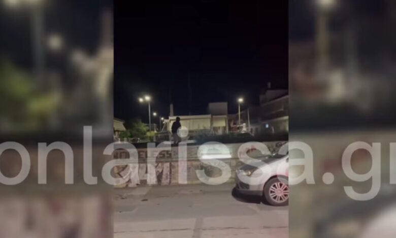 Λάρισα:-Ανήλικοι-πετούσαν-πέτρες-και-μπουκάλια-σε-αυτοκίνητα-και-περαστικούς-–-Δείτε-βίντεο