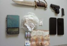 Λάρισα:-Δύο-συλλήψεις-για-κοκαΐνη-και-όπλο