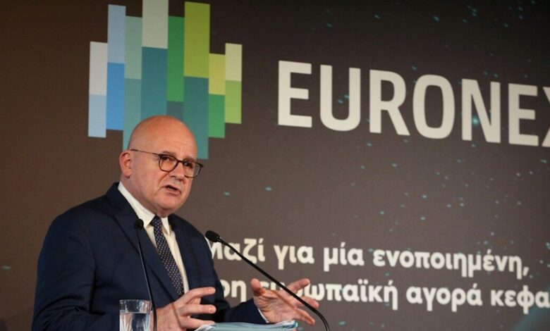euronext:-Καθαρά-κέρδη-στα-192,3-εκατ.-ευρώ-με-αύξηση-+16,7%-στο-α’-τρίμηνο