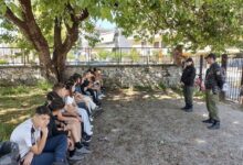 1ο-Γυμνάσιο-Τρικάλων:-Μαθητές-φρόντισαν-τη-γειτονιά