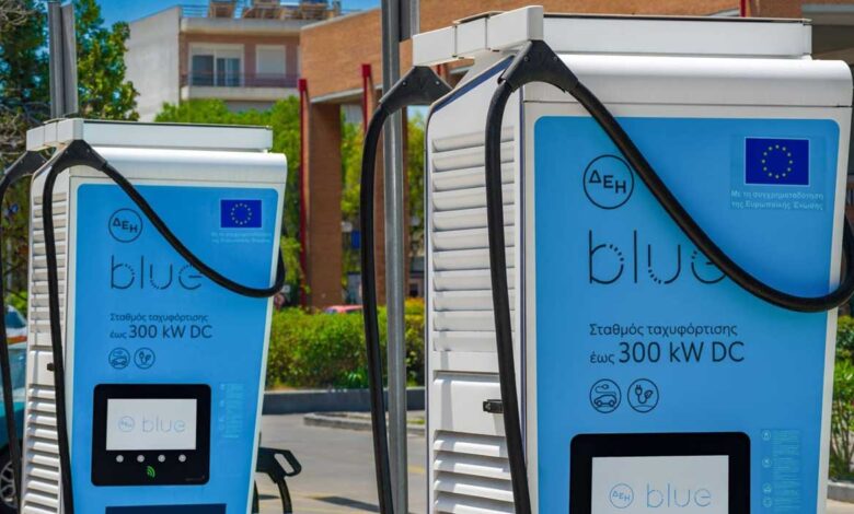 ΔΕΗ-blue:-106-νέοι-φορτιστές-σε-Ελλάδα-και-Ρουμανία