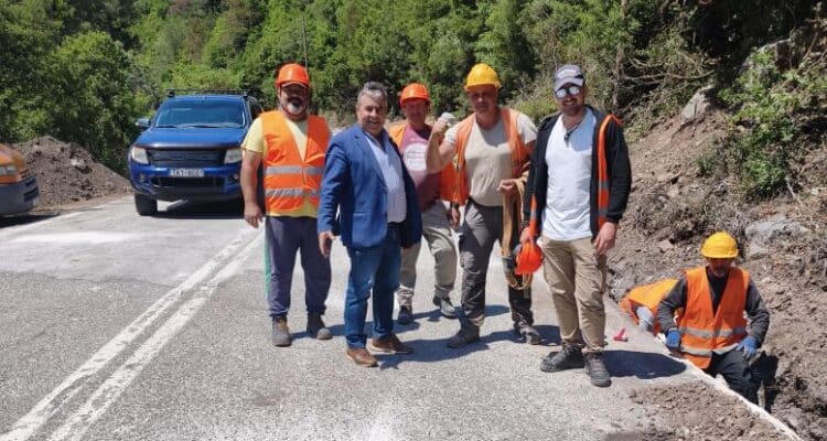 Αυτοψία-Κώστα-Μαράβα-και-εκπροσώπων-της-ΤΕΡΝΑ-στο-ύψος-της-Γέφυρας-Αγίου-Βησσαρίωνα