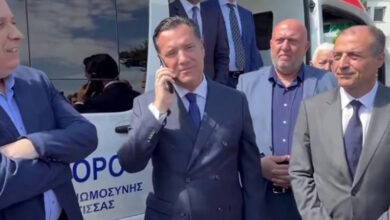 Άδωνις-Γεωργιάδης:-Ένα-μεγάλο-ευχαριστώ-στην-αγρότισσα-που-δώρισε-ασθενοφόρο-στο-ΕΣΥ