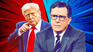 Τίτλοι-τέλους-για-το-«the-late-show»-του-Στίβεν-Κόλμπερτ-και-o-Τραμπ-δεν-κρύβει-τη-χαρά-του-(video)
