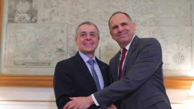 Άμυνα,-επενδύσεις,-Ανατολική-Μεσόγειος-και-μεταναστευτικό-στο-επίκεντρο-της-συνάντησης-Γεραπετρίτη-με-τον-Ελβετό-ομόλογό-του