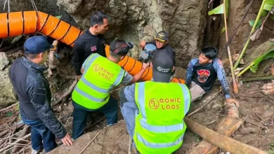 Αγωνία-για-τον-απεγκλωβισμό-7-ανθρώπων-που-παγιδεύτηκαν-σε-πλημμυρισμένο-σπήλαιο-στο-Λάος
