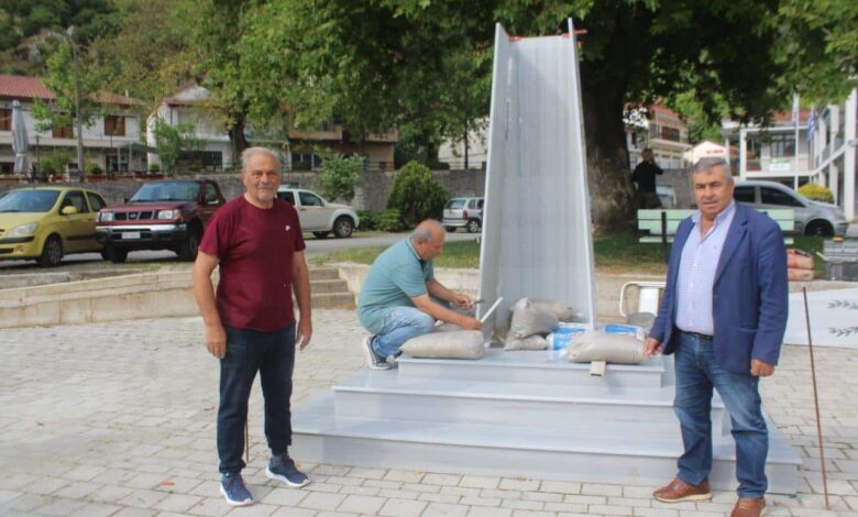 Επανέρχεται-στη-φυσική-και-ιστορική-του-θέση-το-Μνημείο-Εθνικής-Αντίστασης-για-τη-Μάχη-της-Πόρτας