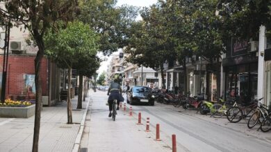 e-trikala:-Αισθητήρες-στάθμευσης-και-ερωτηματολόγιο-στη-«μάχη»-για-ασφαλέστερο-κεντρικό-ποδηλατόδρομο