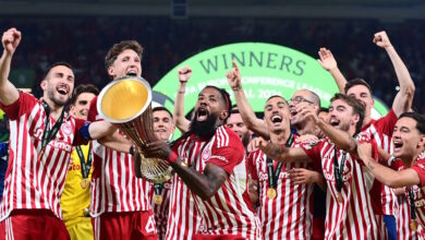 Ο-Ολυμπιακός-για-την-κατάκτηση-του-conference-league:-«Θρυλικές-στιγμές-που-δεν-θα-ξεχαστούν-ποτέ»