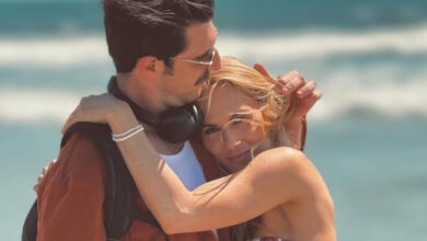 Η-Ντορέττα-Παπαδημητρίου-και-ο-Γιώργος-Γεροντιδάκης-ερωτευμένοι-στο-Λος-Άντζελες-–-Οι-πόζες-στο-hollywood