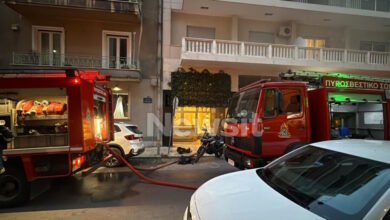 Φωτιά-σε-υπόγειο-καταστήματος-στο-Κολωνάκι