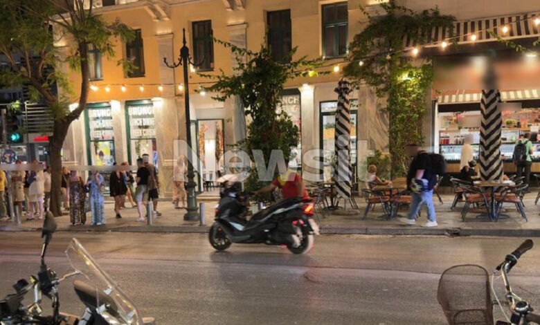 Νεαρή-κοπέλα-έπεσε-από-τον-8ο-όροφο-καταστήματος-στο-κέντρο-της-Αθήνας-–-Έπεσε-πάνω-σε-μηχανάκι-και-έζησε