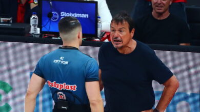 Παναθηναϊκός-–-Ολυμπιακός:-Απαλλάχθηκε-ο-Εργκίν-Αταμάν-για-παράπτωμα-στον-3ο-τελικό-–-Νέο-πρόστιμο-στους-Πειραιώτες