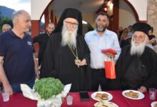 Τρίκαλα:-Ιεροψάλτες-στην-πανήγυρη-των-Αγίων-Πάντων-Πρίνους