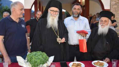 Τρίκαλα:-Ιεροψάλτες-στην-πανήγυρη-των-Αγίων-Πάντων-Πρίνους