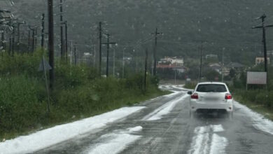 Ιωάννινα:-Έντονη-κακοκαιρία-με-χαλάζι-και-ανέμους-«χτύπησε»-την-περιοχή-–-Αυτοκίνητα-καταστράφηκαν-και-κτίρια-πλημμύρισαν