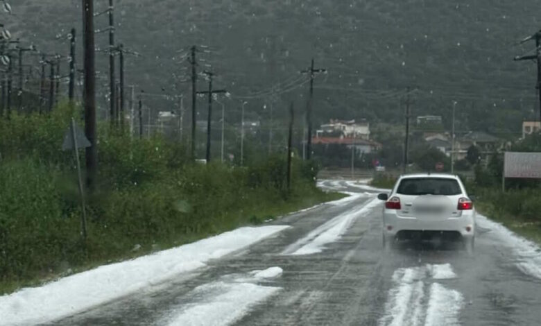 Ιωάννινα:-Έντονη-κακοκαιρία-με-χαλάζι-και-ανέμους-«χτύπησε»-την-περιοχή-–-Αυτοκίνητα-καταστράφηκαν-και-κτίρια-πλημμύρισαν