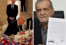 Τραμπ-και-Πεζεσκιάν-υπέγραψαν-το-μνημόνιο-για-τον-τερματισμό-του-πολέμου