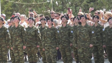 Λαμία:-Ιστορική-μέρα-για-τον-ελληνικό-στρατό-–-Ορκίστηκαν-οι-πρώτες-γυναίκες-εθελόντριες