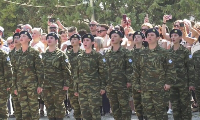 Λαμία:-Ιστορική-μέρα-για-τον-ελληνικό-στρατό-–-Ορκίστηκαν-οι-πρώτες-γυναίκες-εθελόντριες