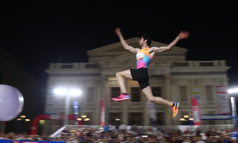 Ο-Μίλτος-Τεντόγλου-νικητής-του-3ου-pireaus-long-jump-με-άλμα-στα-8,39-μέτρα
