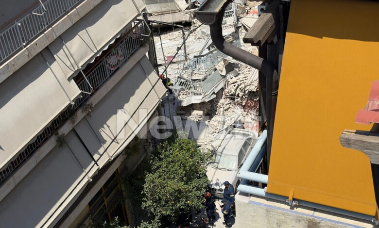 Κατάρρευση-πολυκατοικίας-στα-Πετράλωνα:-Πέντε-προσαγωγές,-συνεχίζονται-οι-έρευνες-για-εγκλωβισμένους