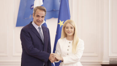 Μητσοτάκης-σε-Δημητρίου:-Απόλυτος-συντονισμός-Αθήνας-–-Λευκωσίας-στο-Κυπριακό