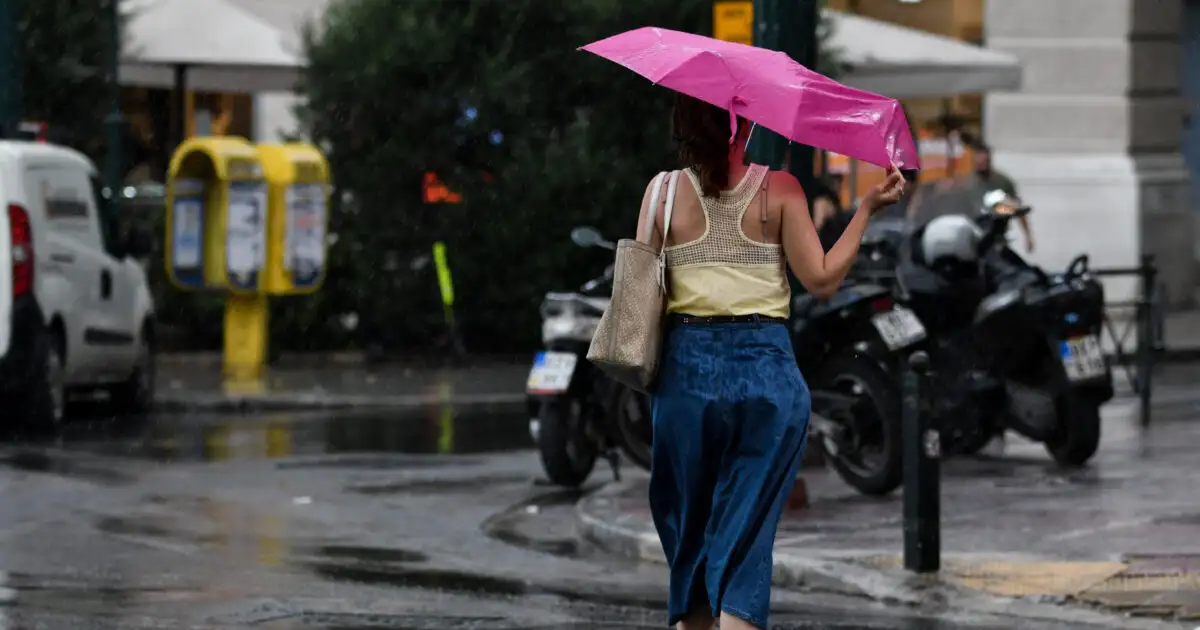 Καιρός-αύριο:-Πτώση-της-θερμοκρασίας,-τοπικές-βροχές-και-καταιγίδες