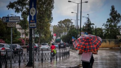 Καιρός-σήμερα:-Συννεφιά,-τοπικές-βροχές-και-μικρή-άνοδος-της-θερμοκρασίας